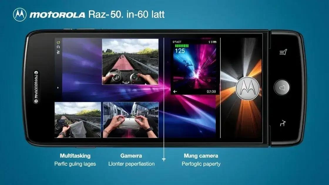 Como o desempenho do Razr 60 Ultra se compara na prática?