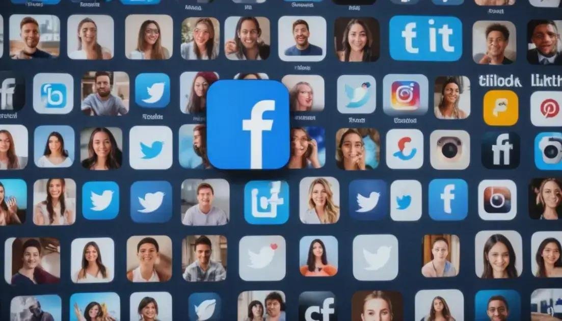 Principais plataformas de redes sociais