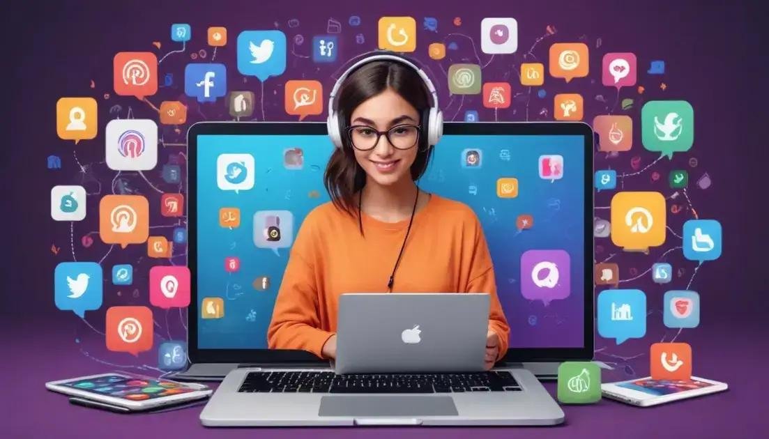 Como promover seu podcast nas redes sociais