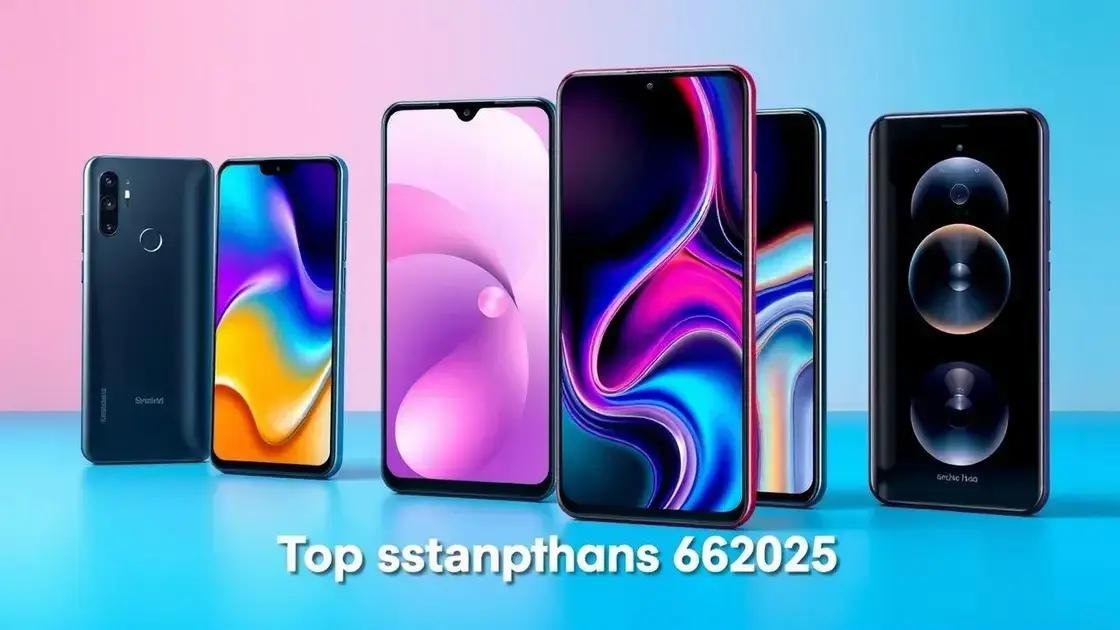 Os melhores smartphones em 2025