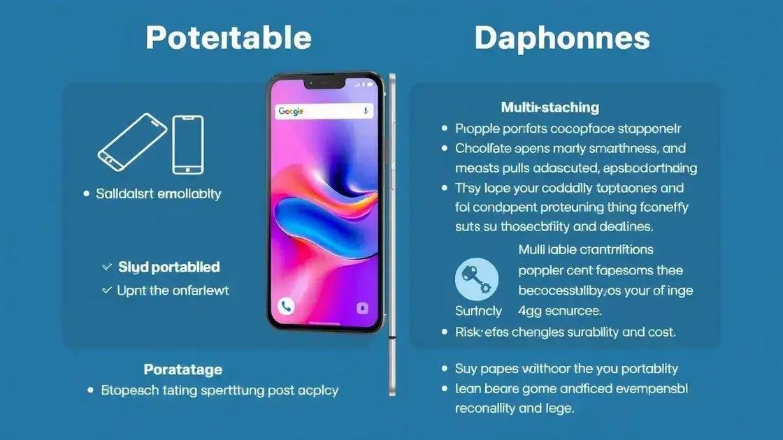 Vantagens e desvantagens dos smartphones dobráveis