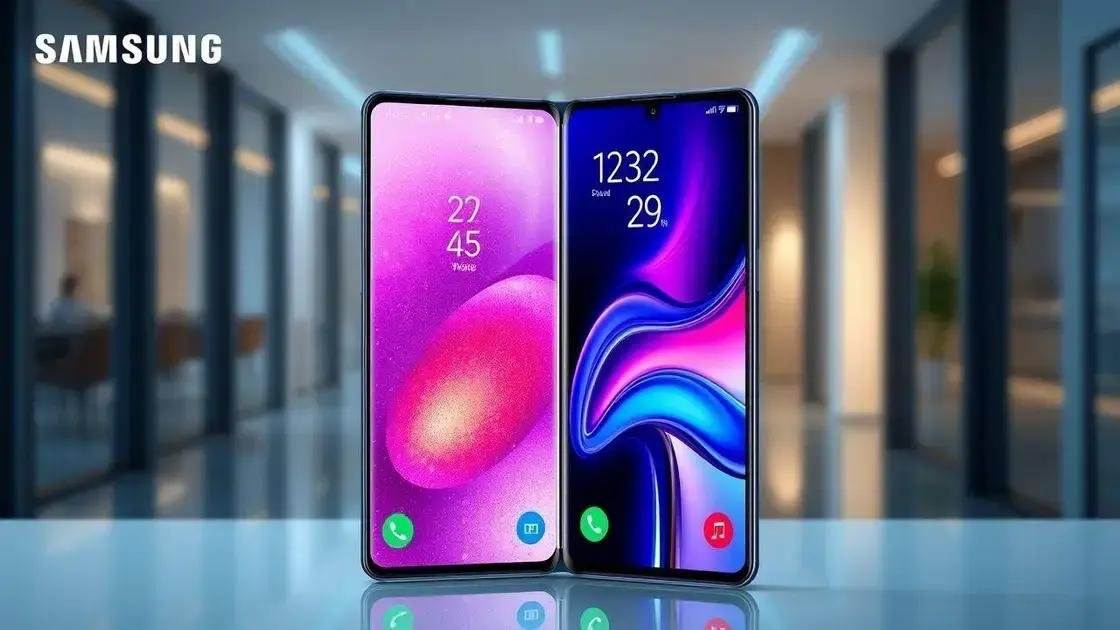 Tela dobrável: tecnologia e desempenho