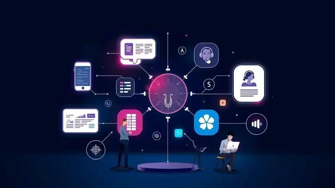 Principais funcionalidades dos apps de IA Principais funcionalidades dos apps de IA