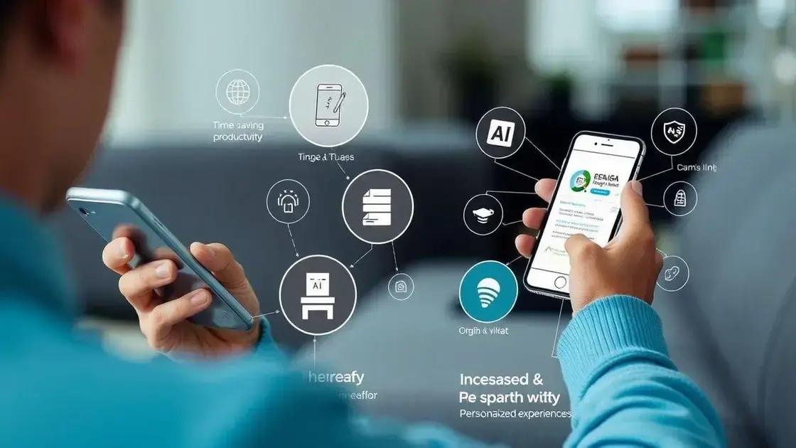 Benefícios de usar aplicativos de IA no dia a dia Benefícios de usar aplicativos de IA no dia a dia