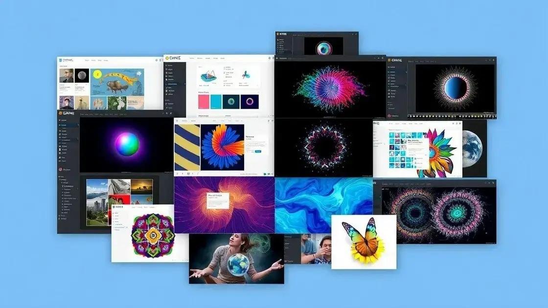 Principais ferramentas de criação de imagens com IA