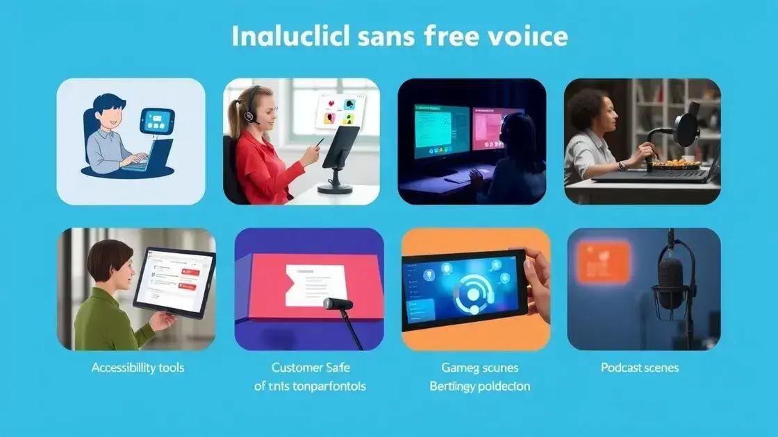 Aplicações práticas de vozes geradas por IA Aplicações práticas de vozes geradas por IA