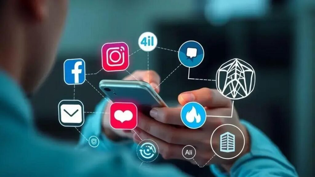 Aplicativos de IA para redes sociais: como transformar sua presença online