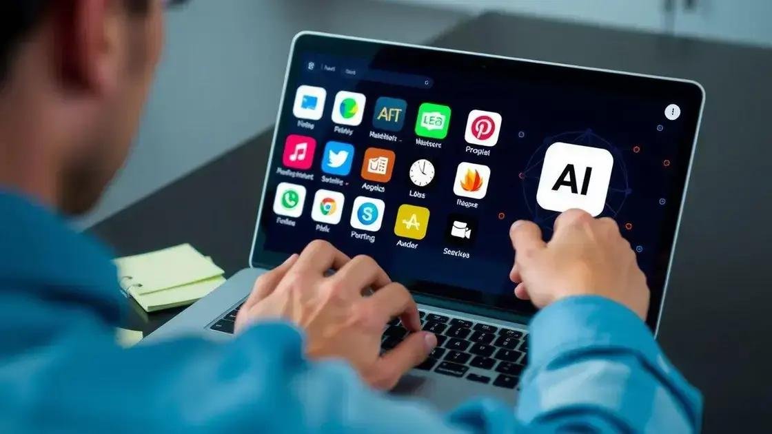 Como escolher o melhor aplicativo de IA?