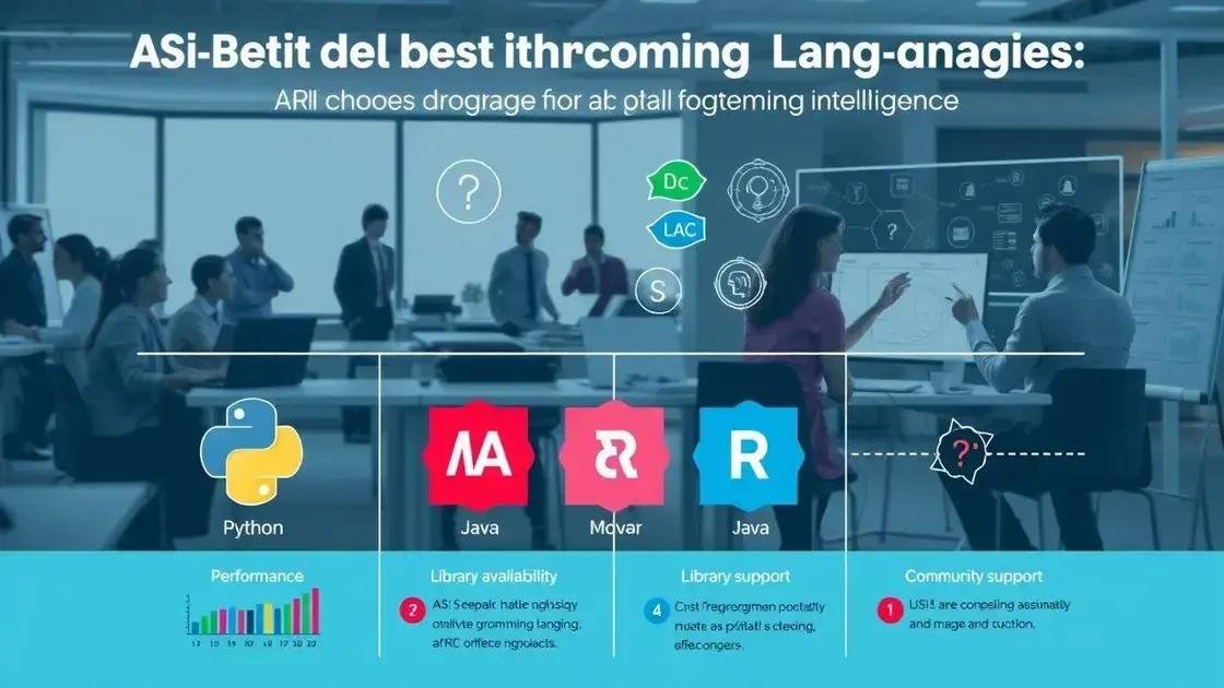 Como escolher a linguagem ideal para seu projeto de IA