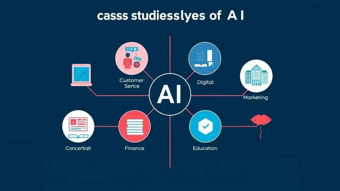 Estudos de caso de sucesso com ferramentas de IA