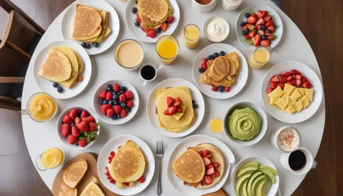 Receitas práticas para o café da manhã