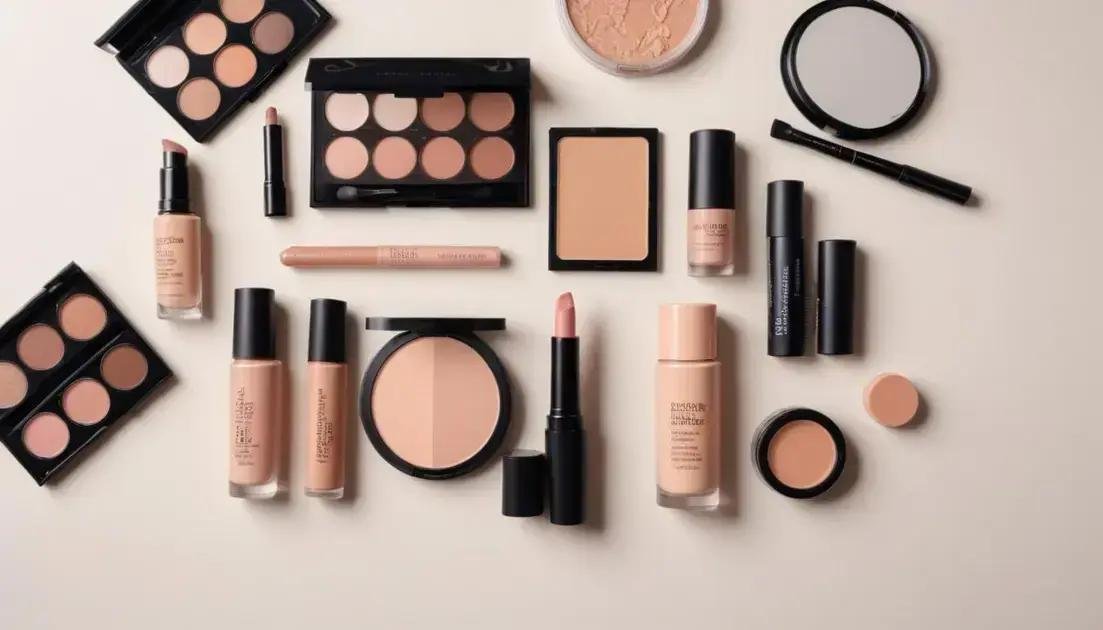 Produtos essenciais para maquiagem diária Produtos essenciais para maquiagem diária
