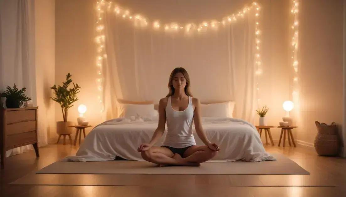 Exercícios e atividades para relaxar antes de dormir