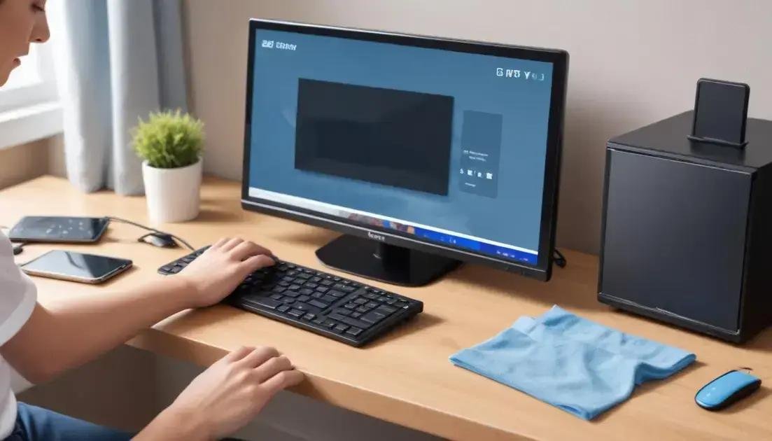 Passo a passo para limpar diferentes tipos de eletrônicos Passo a passo para limpar diferentes tipos de eletrônicos