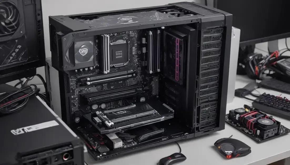 Montagem passo a passo de um PC gamer acessível