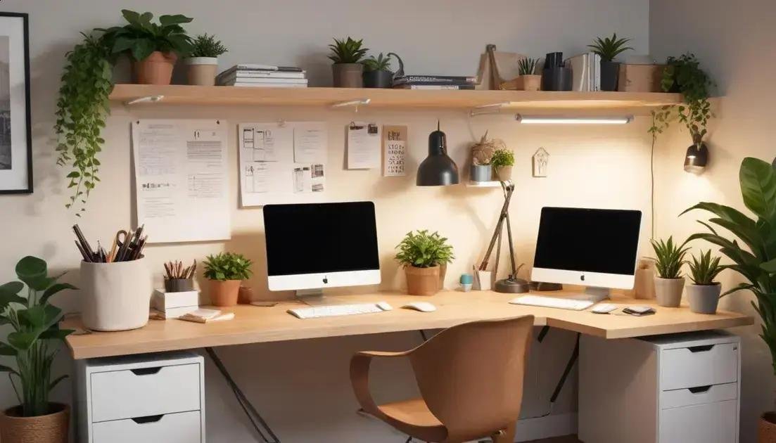 Como organizar seu ambiente de trabalho