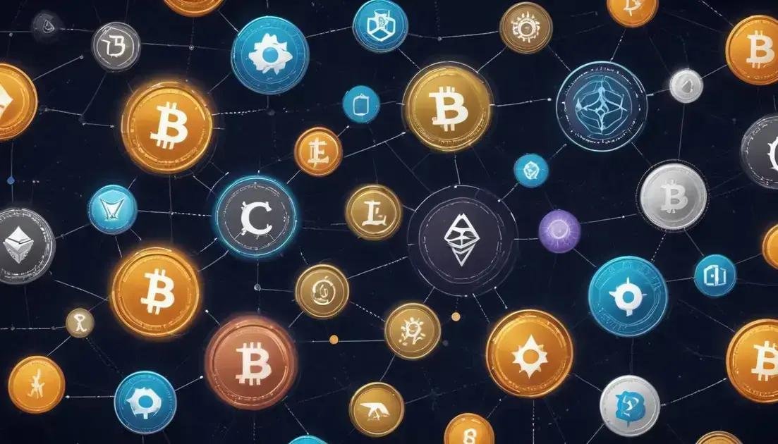 Principais tipos de criptomoedas e suas características
