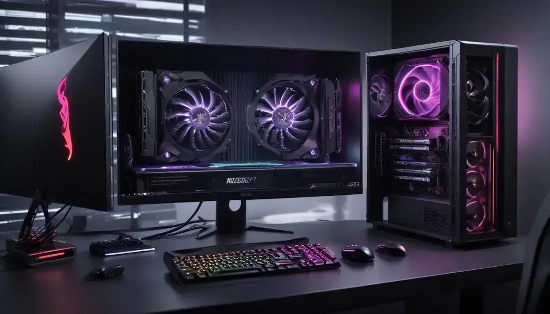 recursos modernos: ray tracing, upscaling, consumo e resfriamento