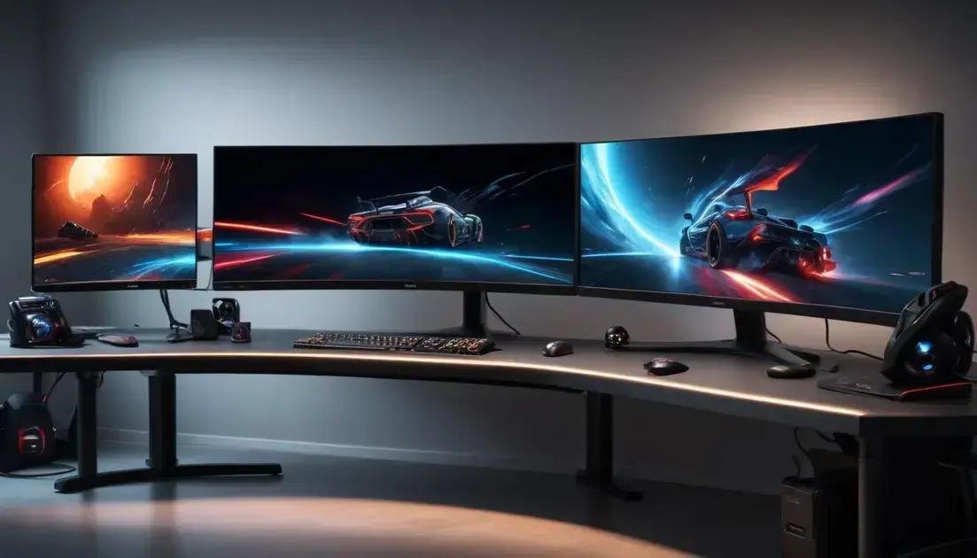 Melhores monitores por categoria: competitivo, imersivo e custo-benefício