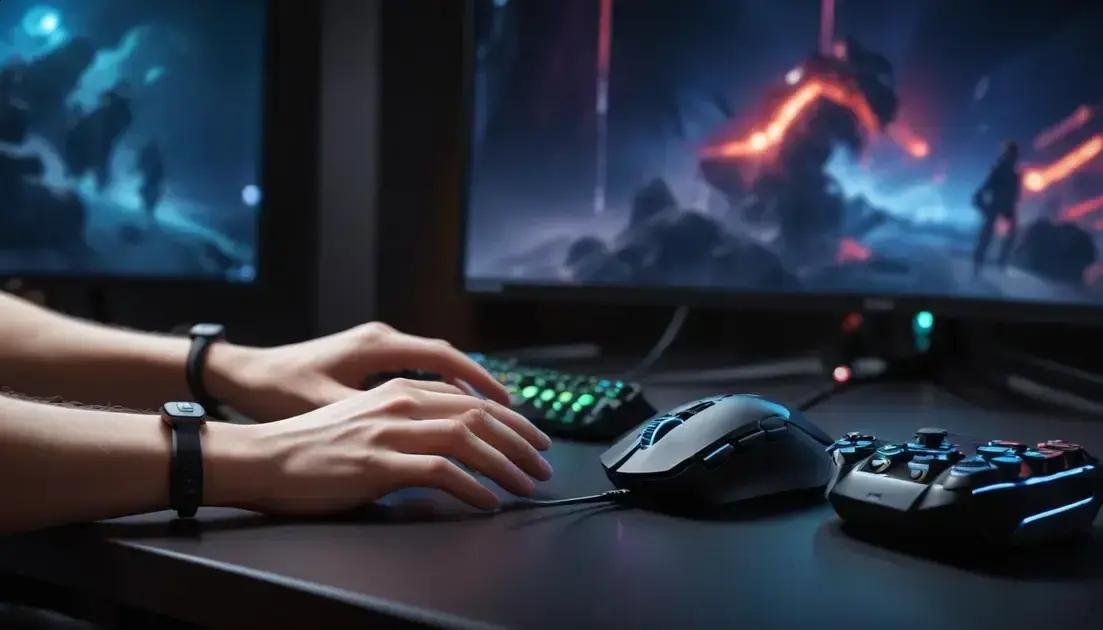 Ajustes técnicos: sensibilidade, DPI e configurações do mouse/controle