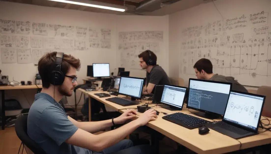 Desenvolvimento prático: arte, áudio, programação e testes