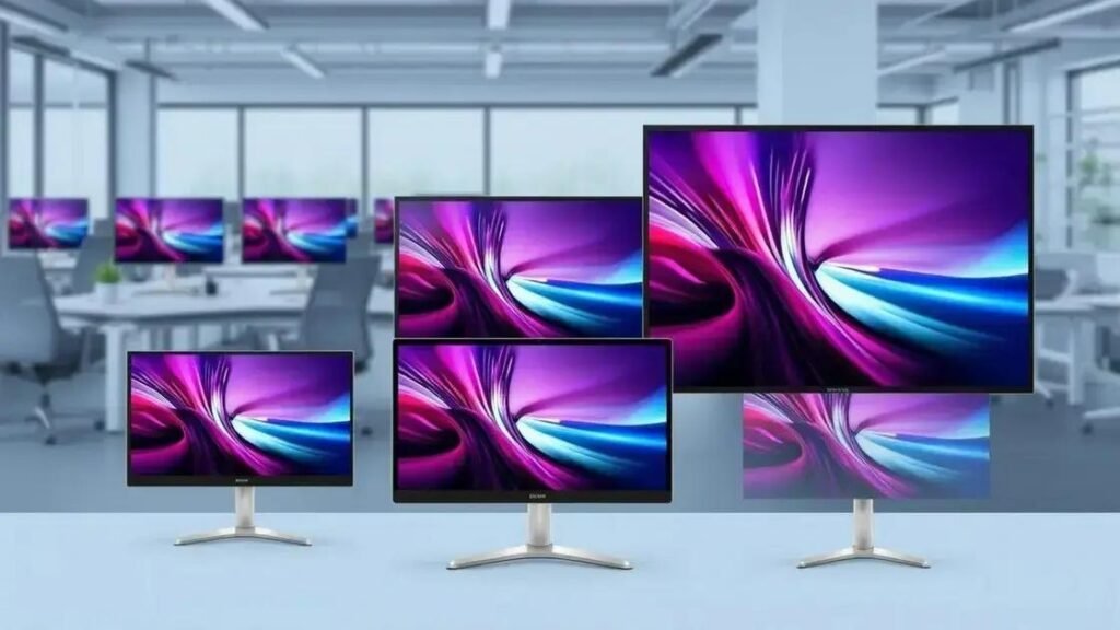 Como escolher o tamanho ideal de monitor: dicas práticas para 2025