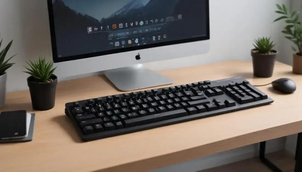 Teclado mecânico silencioso para trabalho remoto: conforto e produtividade