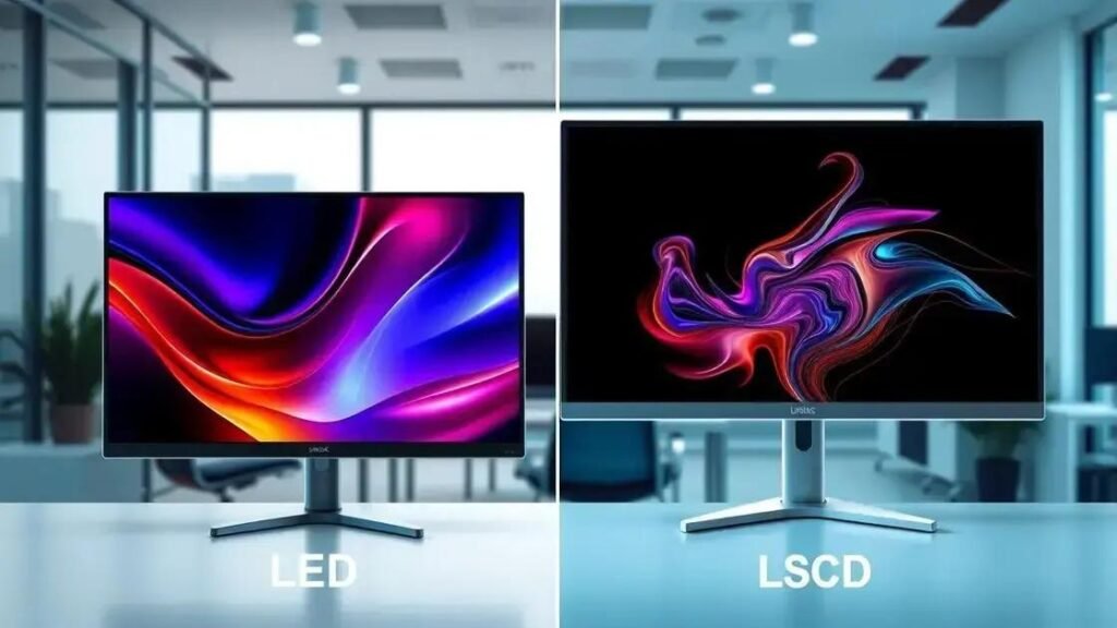 Monitor LED vs LCD: qual é a melhor opção para você em 2025?