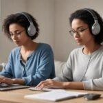 Fones de ouvido com cancelamento de ruído para home office: conforto e produtividade