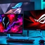 Qual melhor: monitor gamer 240Hz Alienware AW2521H ou ASUS ROG Swift?