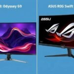 Monitor curvo: Samsung Odyssey G9 vs ASUS ROG Swift PG35VQ em detalhes