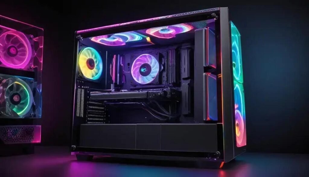 Gabinete gamer com RGB e vidro temperado: 5 opções imperdíveis em 2025