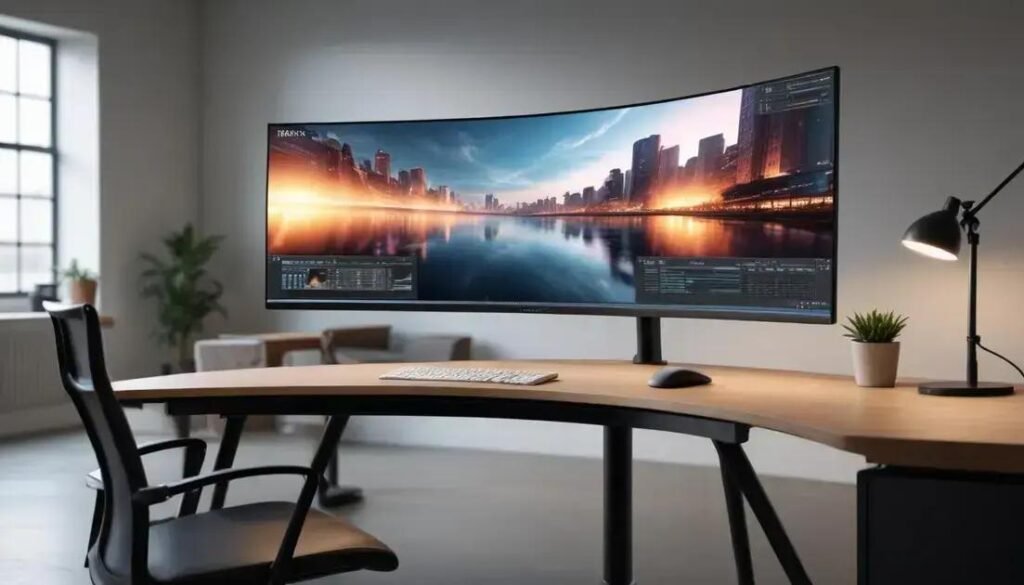 Monitor curvo 34 polegadas para imersão total: a experiência que você busca