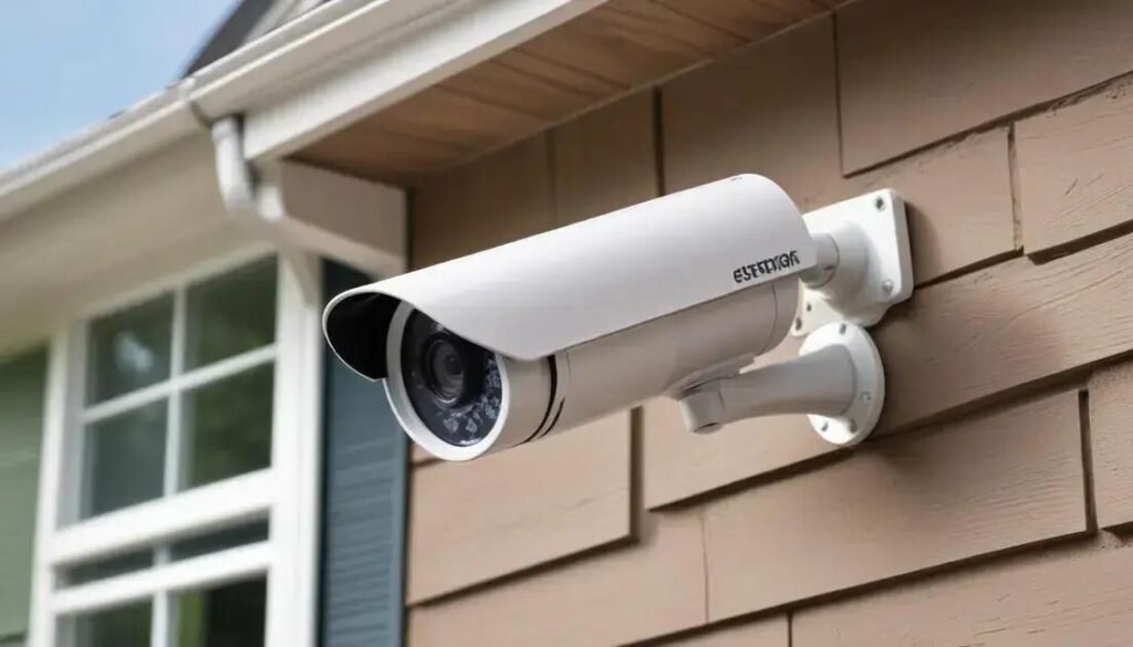 Câmera de segurança externa resistente à água: proteção para sua casa