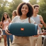 caixa de som bluetooth jbl boombox 3: som potente para qualquer ocasião