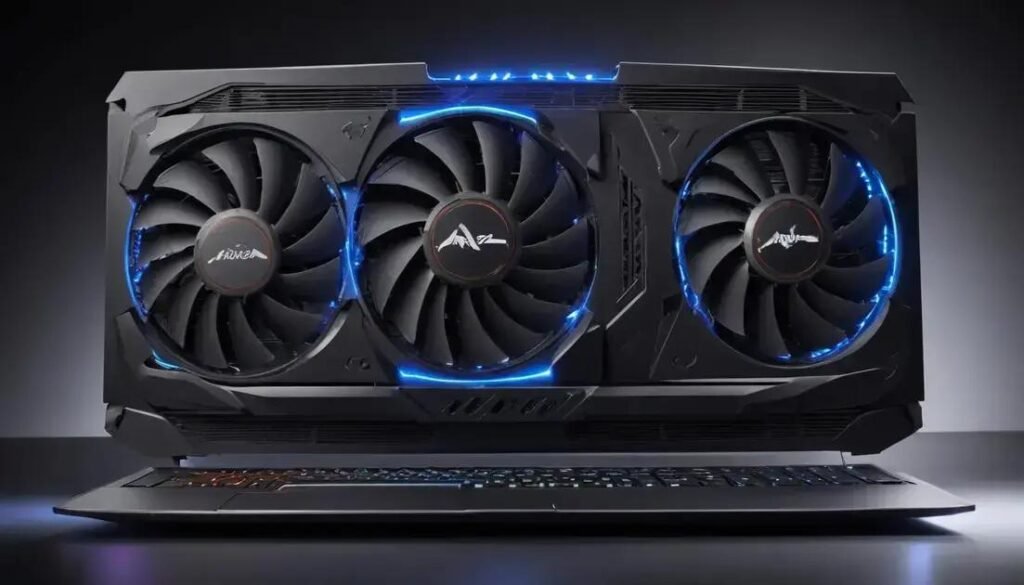 Cooler para notebook gamer com 5 ventoinhas que oferece desempenho extraordinário