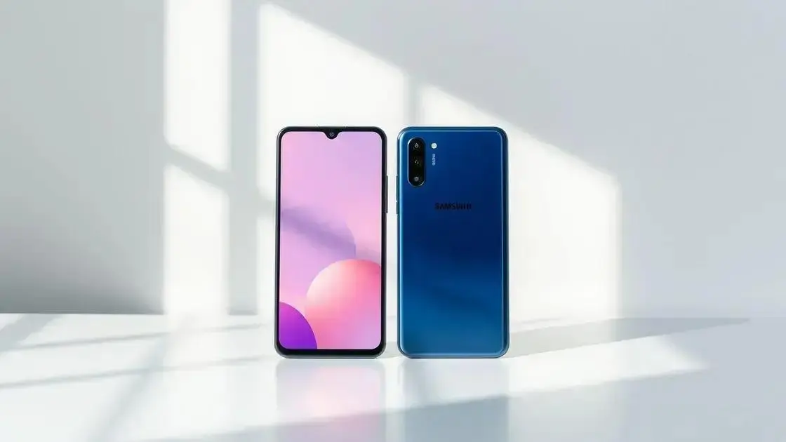 Comparativo: Galaxy A06 vs Galaxy A05 – qual vale mais a pena?